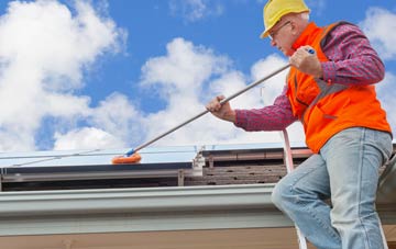 Barepot soft wash roof cleaning
